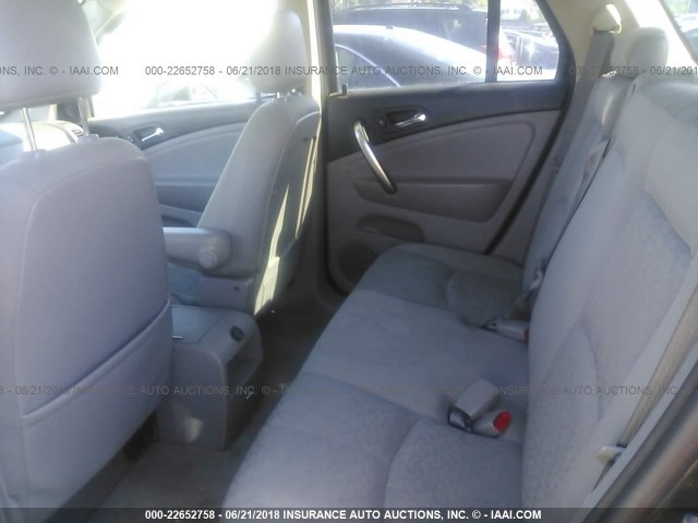 5GZCZ33D07S828159 - 2007 SATURN VUE SILVER photo 8