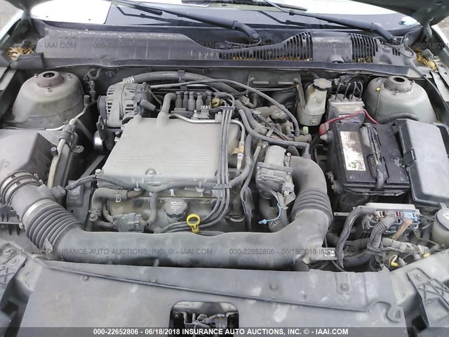 1G1ZT62875F137048 - 2005 CHEVROLET MALIBU MAXX LS 绿色 照片 10