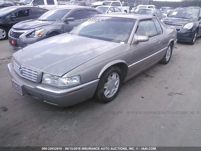 1G6EL12Y5YB704798 - 2000 CADILLAC ELDORADO ESC GRAY photo 2