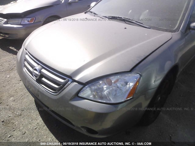 1N4AL11D02C177299 - 2002 NISSAN ALTIMA S/SL BEIGE photo 6