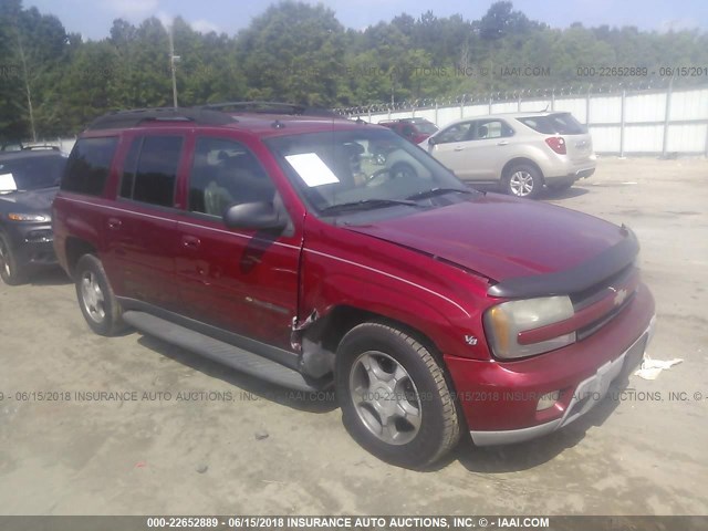 1GNET16P646105353 - 2004 CHEVROLET TRAILBLAZER EXT LS/EXT LT RED photo 1