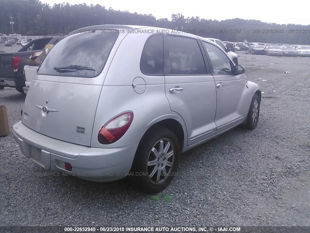 3A4FY58B67T583042 - 2007 CHRYSLER PT CRUISER TOURING SILVER photo 4