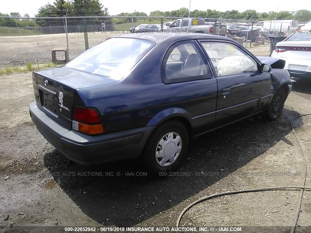 JT2AC52L4T0174344 - 1996 TOYOTA TERCEL STD/DX ლურჯი ფოტო 4