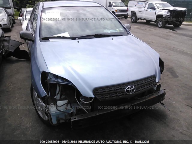 2T1KR32E05C431699 - 2005 TOYOTA COROLLA MATRIX XR Light Blue photo 6
