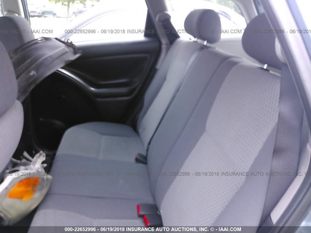 2T1KR32E05C431699 - 2005 TOYOTA COROLLA MATRIX XR Light Blue photo 8