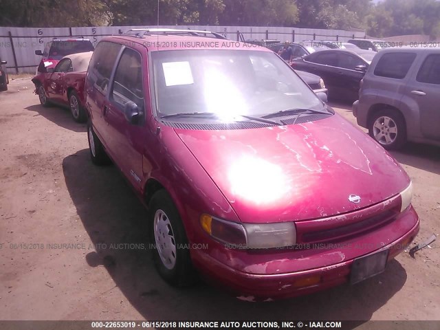 4N2DN11W4RD839518 - 1994 NISSAN QUEST XE/GXE BURGUNDY photo 1