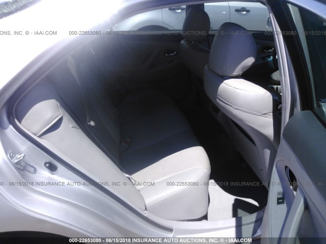 4T4BF3EK3BR216800 - 2011 TOYOTA CAMRY SE/LE/XLE SILVER photo 8