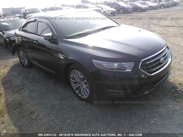 1FAHP2F85DG150566 - 2013 FORD TAURUS LIMITED BLACK photo 1