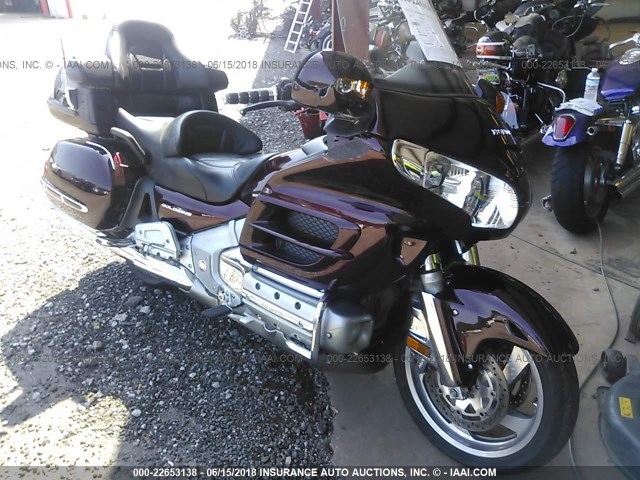 1HFSC47F68A709304 - 2008 HONDA GL1800 MAROON photo 1