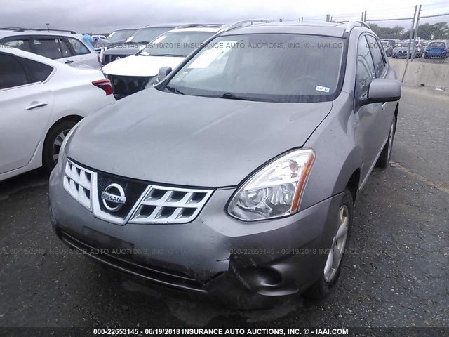 JN8AS5MV1BW280016 - 2011 NISSAN ROGUE S/SV/KROM SILVER photo 2