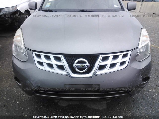 JN8AS5MV1BW280016 - 2011 NISSAN ROGUE S/SV/KROM SILVER photo 6