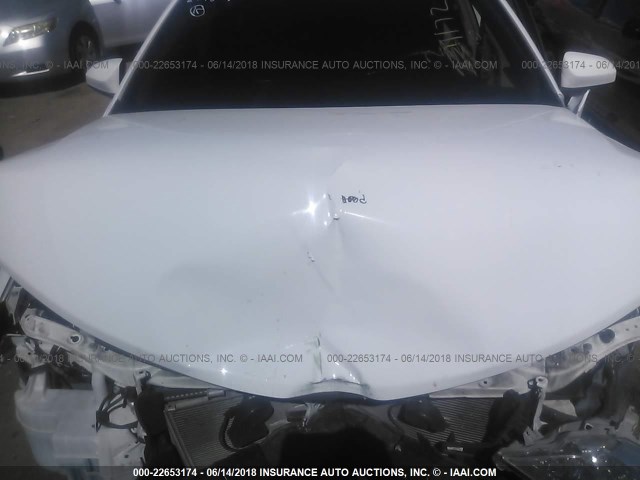 4T1BF1FK9CU133421 - 2012 TOYOTA CAMRY SE/LE/XLE WHITE photo 10
