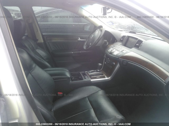 JNKAY01E88M602297 - 2008 INFINITI M35 SPORT SILVER photo 5