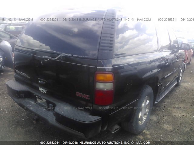 1GKFK66U72J292927 - 2002 GMC DENALI XL K1500 BLACK photo 4