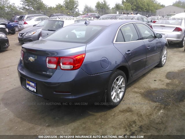 1G11C5SL6EF283484 - 2014 CHEVROLET MALIBU 1LT 蓝色 照片 4