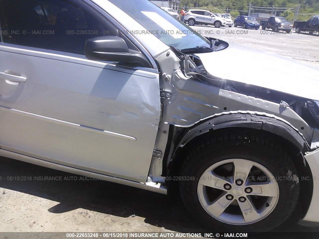 1G11B5SA1DF348225 - 2013 CHEVROLET MALIBU LS 银色 照片 6