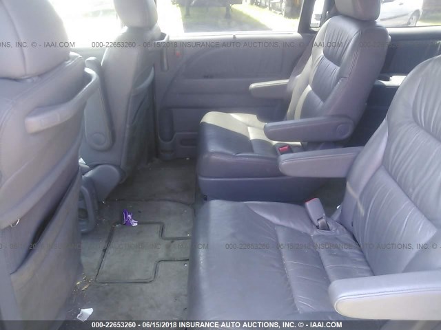 5FNRL38767B460907 - 2007 HONDA ODYSSEY EXL SILVER photo 8