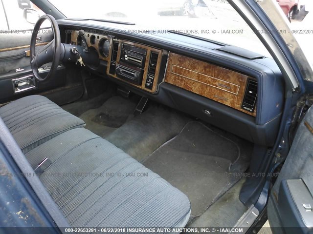 1G4BR81Y3KA401164 - 1989 BUICK LESABRE ESTATE BLUE photo 5