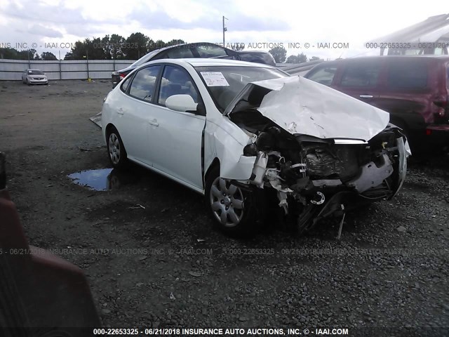 KMHDU46D57U091725 - 2007 HYUNDAI ELANTRA GLS/SE/LIMITED WHITE photo 1