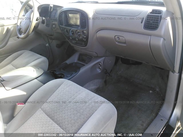 5TBDT44156S543250 - 2006 TOYOTA TUNDRA DOUBLE CAB SR5 GOLD photo 5