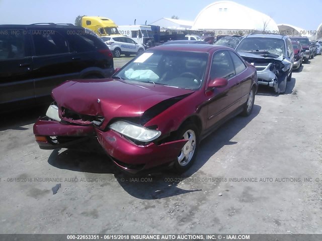 19UYA2252VL011772 - 1997 ACURA 3.0CL RED photo 2