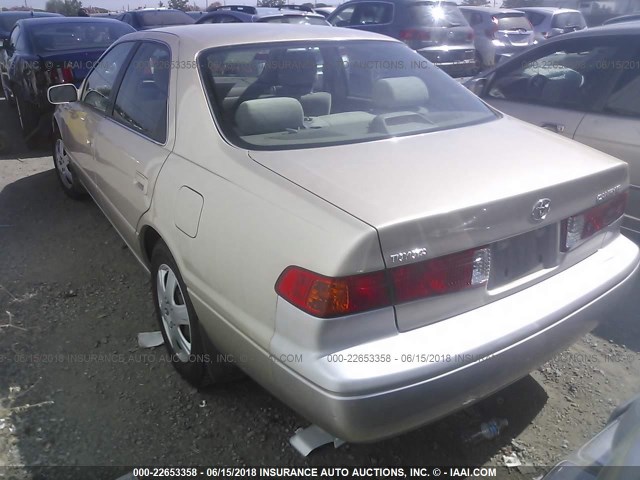 JT2BG22K810539376 - 2001 TOYOTA CAMRY CE/LE/XLE 米色 照片 3