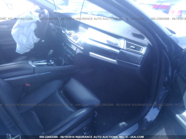 WBAKC6C50BC394849 - 2011 BMW 750 XI GRAY photo 5