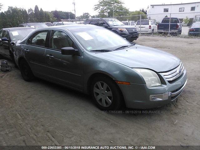 3FAFP06Z56R178738 - 2006 FORD FUSION S GREEN photo 1