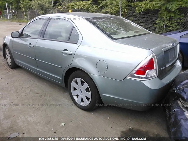3FAFP06Z56R178738 - 2006 FORD FUSION S GREEN photo 3