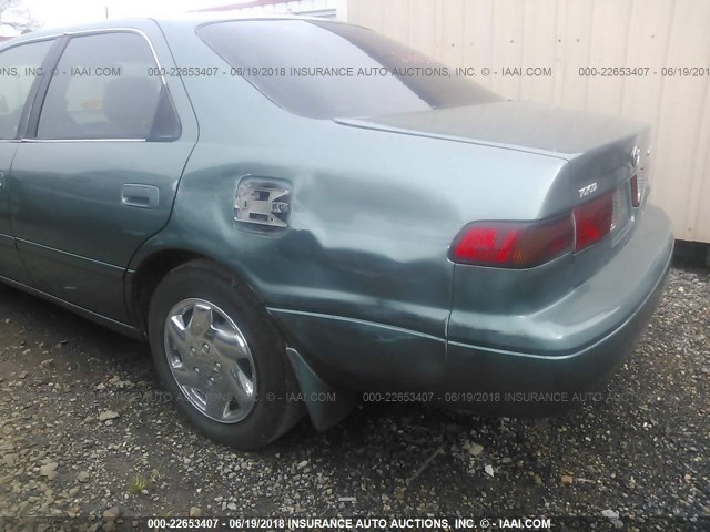 4T1BG22K2YU636322 - 2000 TOYOTA CAMRY CE/LE/XLE GREEN photo 6