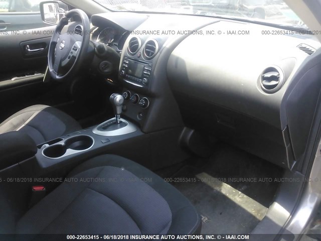 JN8AS5MV9CW378311 - 2012 NISSAN ROGUE S/SV GRAY photo 5