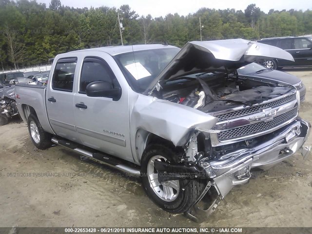 3GCPCSE04CG207811 - 2012 CHEVROLET SILVERADO C1500 LT ვერცხლისფერი ფოტო 1