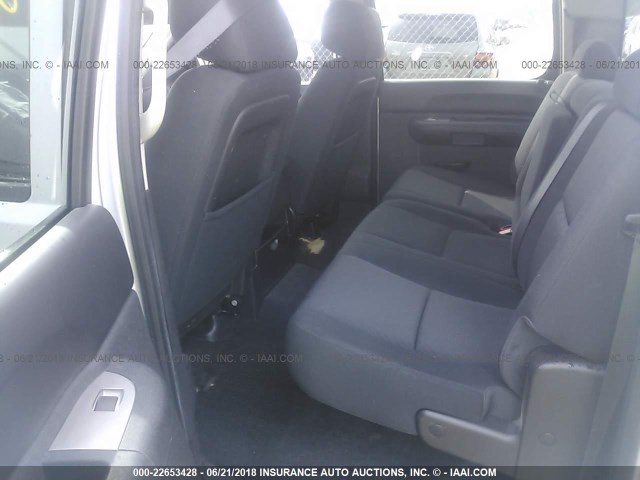 3GCPCSE04CG207811 - 2012 CHEVROLET SILVERADO C1500 LT ვერცხლისფერი ფოტო 8