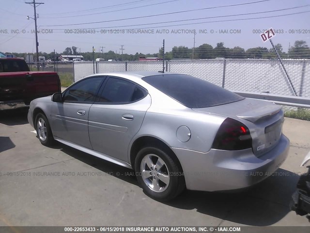 2G2WP582281192874 - 2008 PONTIAC GRAND PRIX SILVER photo 3