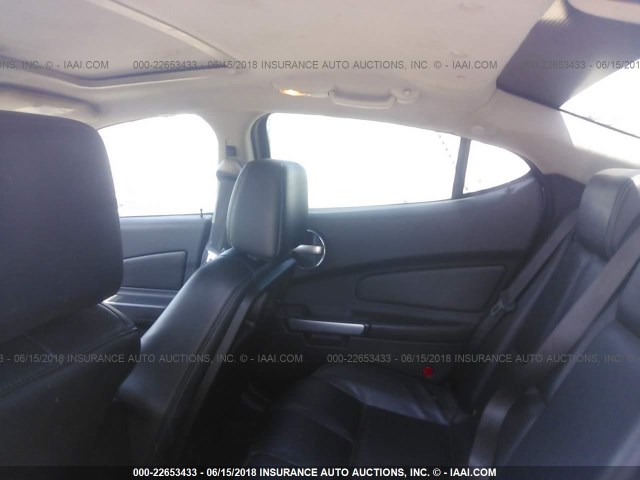 2G2WP582281192874 - 2008 PONTIAC GRAND PRIX SILVER photo 8