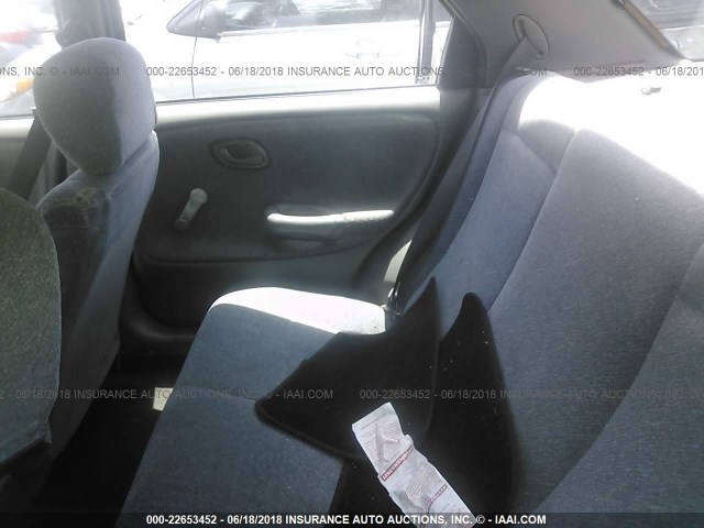 JS2GB41S1Y5186457 - 2000 SUZUKI ESTEEM GL/GLX/GLX SPORT WHITE photo 8