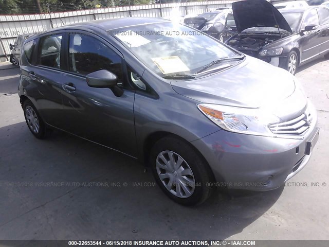 3N1CE2CP4GL351514 - 2016 NISSAN VERSA NOTE S/S PLUS/SV/SL/SR GRAY photo 1