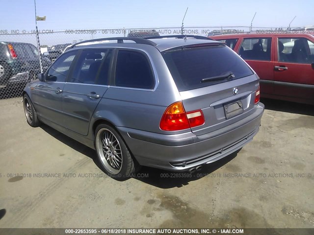 WBAEN33414PC12815 - 2004 BMW 325 IT SILVER photo 3