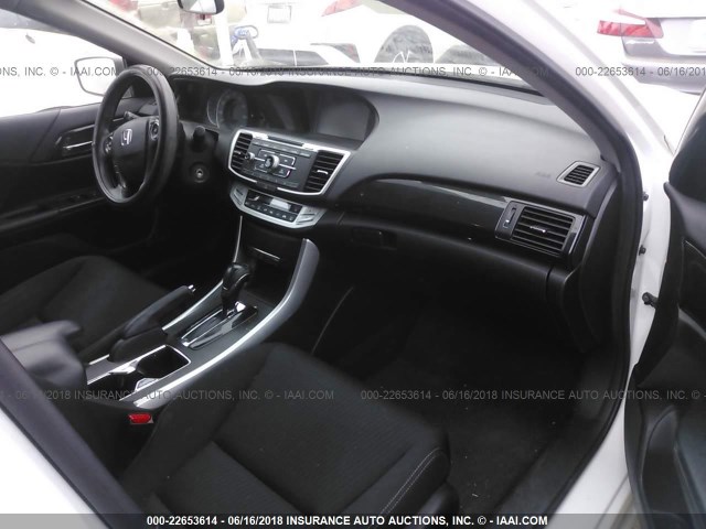 1HGCR2F59FA068383 - 2015 HONDA ACCORD SPORT WHITE photo 5