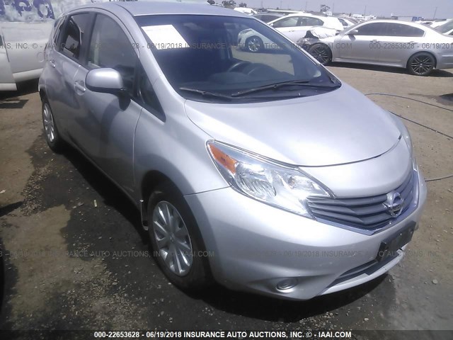 3N1CE2CPXEL422860 - 2014 NISSAN VERSA NOTE S/S PLUS/SV/SL GRAY photo 1