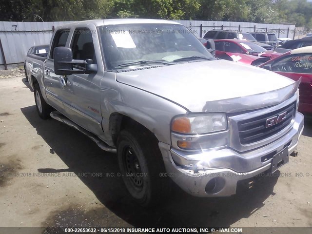 2GTEK13N061200046 - 2006 GMC NEW SIERRA K1500 SILVER photo 1