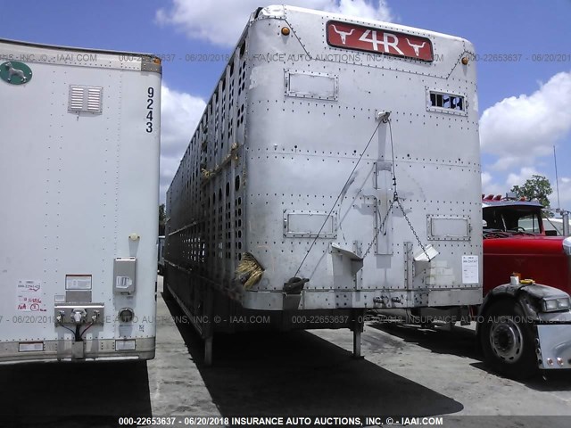 1W1UCSYB8TD517768 - 1996 WILSON TRAILER CO LIVESTOCK  SILVER photo 1