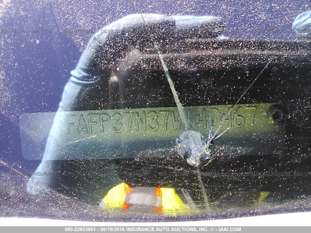 1FAFP37N37W140467 - 2007 FORD FOCUS ZX5/S/SE/SES 灰色 照片 9