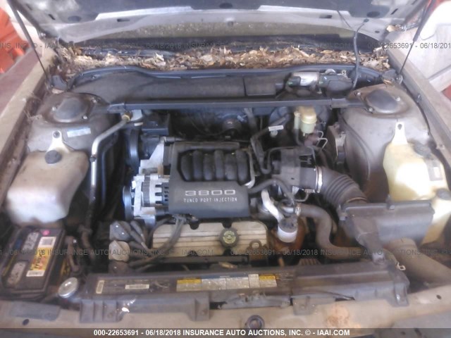 1G2HX52L7R4207305 - 1994 PONTIAC BONNEVILLE SE GOLD photo 10