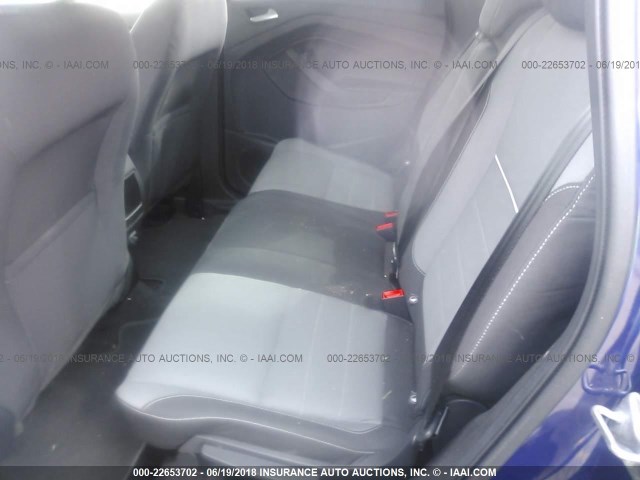 1FMCU9GX4EUB98487 - 2014 FORD ESCAPE SE BLUE photo 8