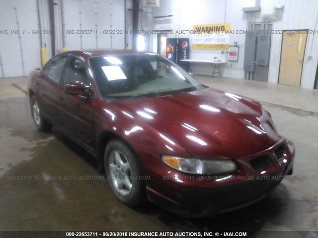 1G2WK52J61F116443 - 2001 PONTIAC GRAND PRIX SE MAROON photo 1