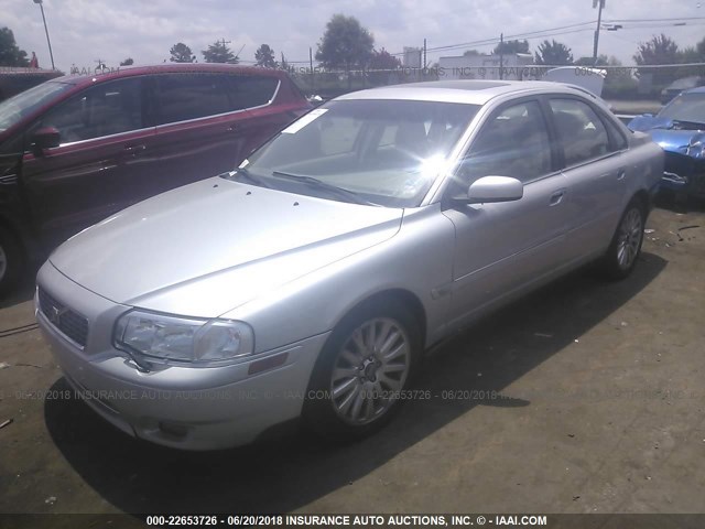 YV1TS592561444559 - 2006 VOLVO S80 2.5T SILVER photo 2