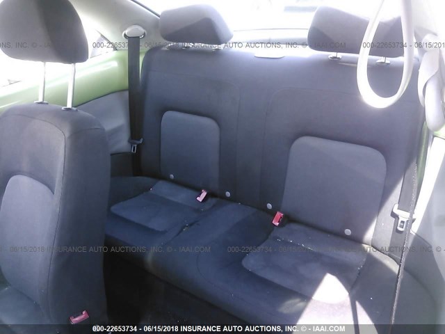 3VWBK21C93M425951 - 2003 VOLKSWAGEN NEW BEETLE GL 绿色 照片 8