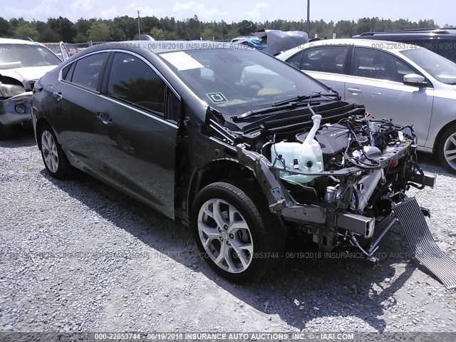 1G1RB6S52HU120408 - 2017 CHEVROLET VOLT PREMIER GRAY photo 1