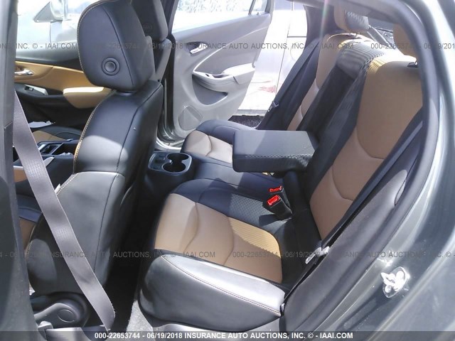 1G1RB6S52HU120408 - 2017 CHEVROLET VOLT PREMIER GRAY photo 8